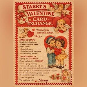 💌💖 STARRY’S VALENTINE CARD EXCHANGE 💖💌